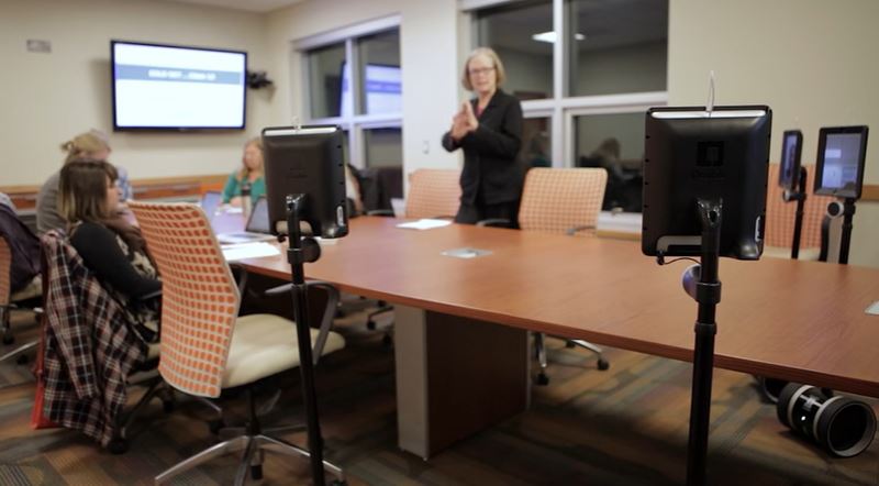 Using telepresence robots at the University of Montana
